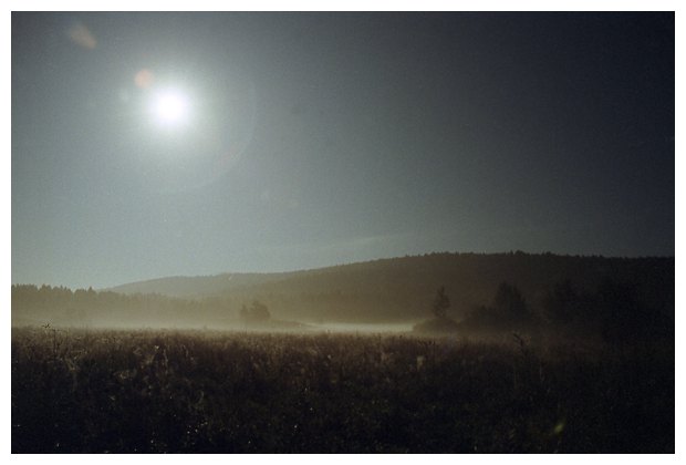 Bieszczady w świetle księżyca