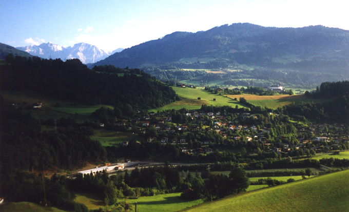 panorama alpejska