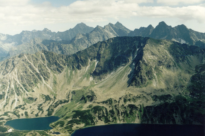 Korona Tatr (z Koziego Wierchu)