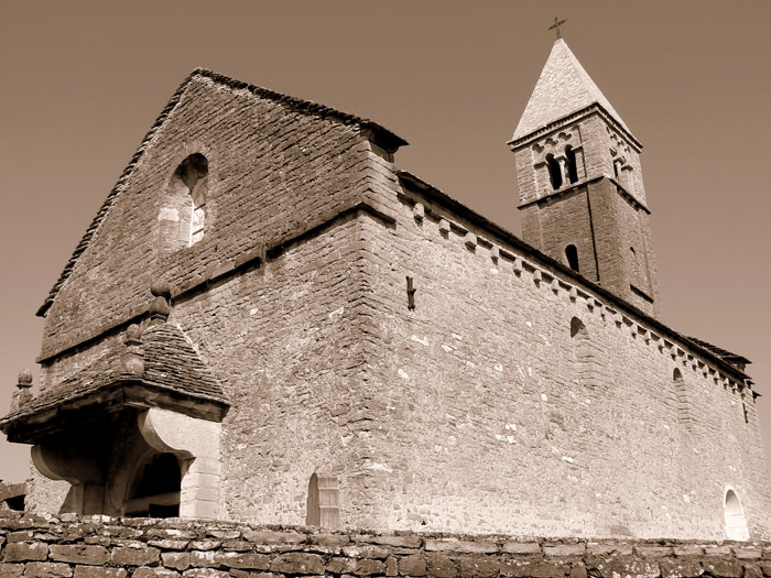 église romane du Taizé