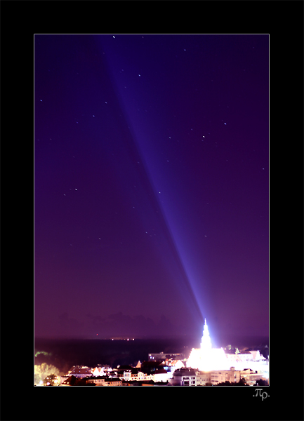 Olsztyn nocą