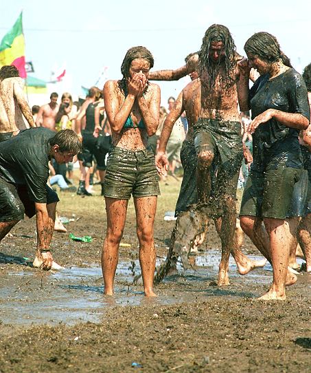 Kąpiel błotna - Woodstock '03