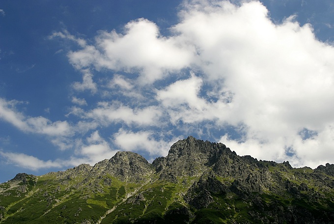 Widok w okolicach Morskiego Oka