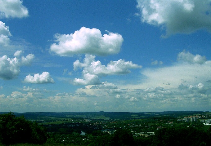 Chmury  nad Przemyślem