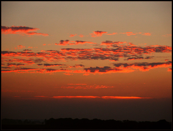 Pożar w niebie...