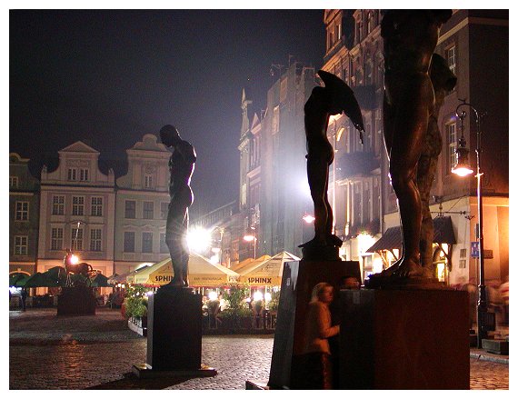 stary rynek - noc