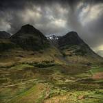 The Three Sisters of Glencoe.. Highlands, Szkocja