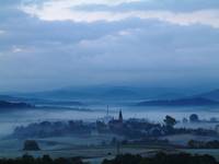 Lutowiska o świcie (Bieszczady)