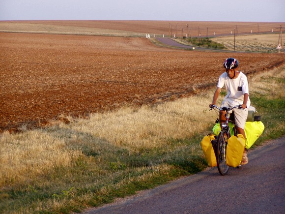 Cyklista i bezkres