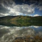 Loch Lochy gael. Loch Lochaidh ..Szkocja