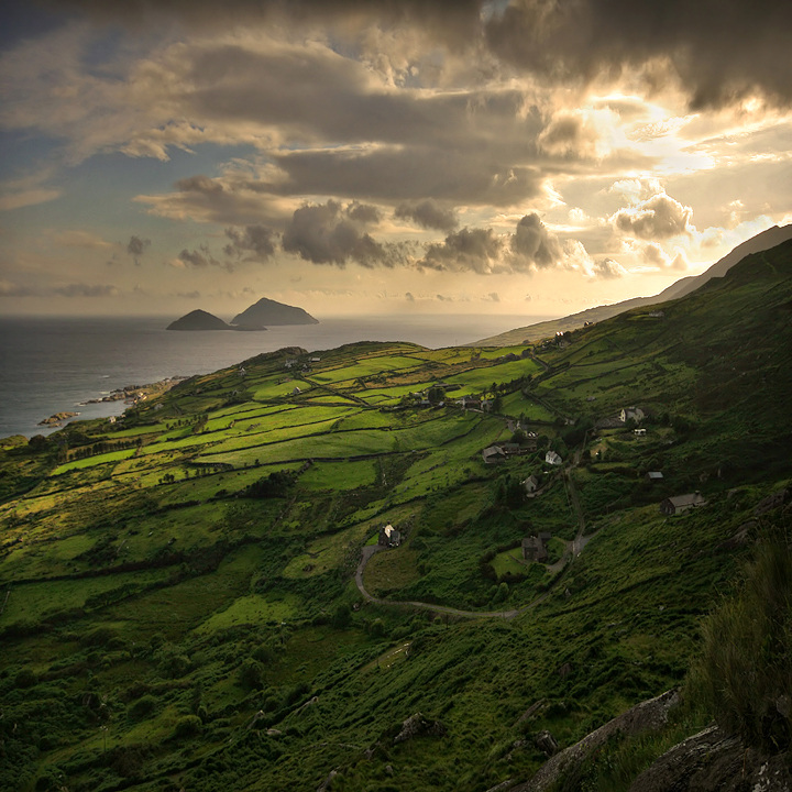 Pierścień Kerry.. Irlandia