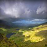 Urwanie Chmury.. Przełęcz Connorsa, Dingle, Irlandia