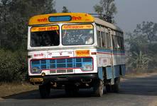 Uttar Pradesh bus.