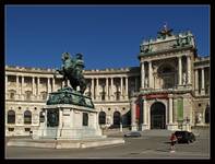 Pocztówka z Wiednia , Hofburg.