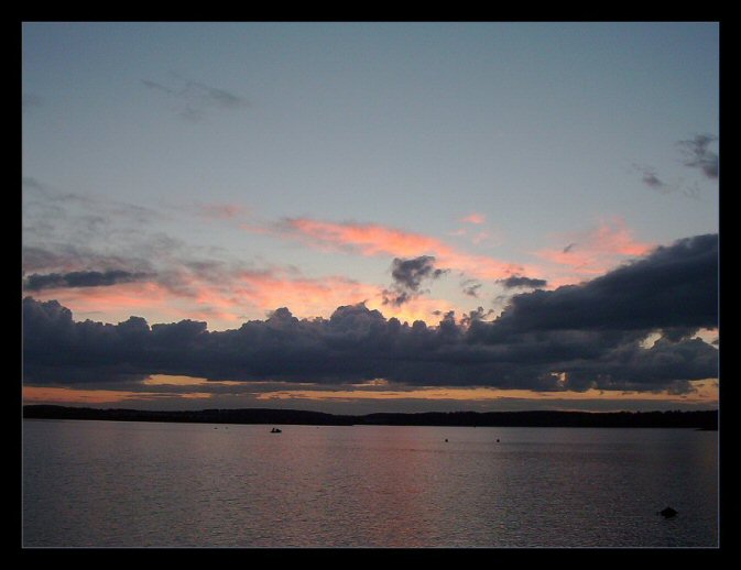 mazury wieczorem