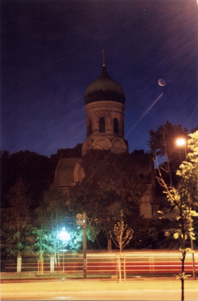 cerkiew na woli w upalną noc