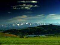 Pieniny z widokiem na Tatry