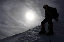 W Alpach - podczas zejścia z Mont Blanca - 31 lipca 2009r.  Wiem, wiem... wiele osób nie lubi tego typu fotografii. Ja lubie - dlatego pozwalam sobie je tu u siebie zamieścić :)