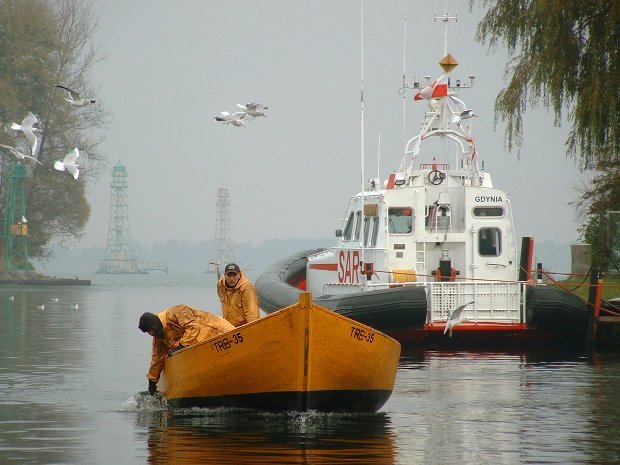 Trzebież - port rybacki