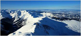 Giewont i zachodnia banda z 2291 m n.p.m.