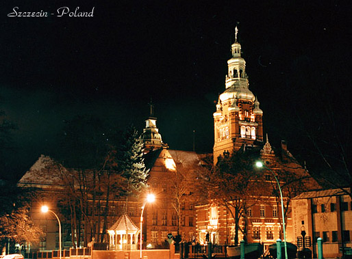 Szczecin - by night