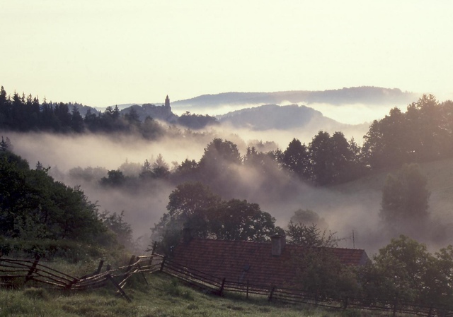 widok na zamek Grodno