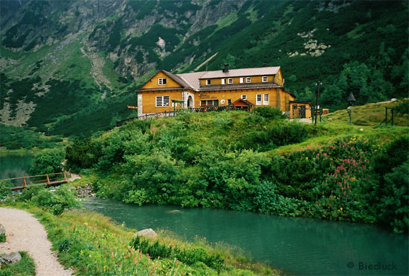 Schronisko w Tatrach Słowackich - Zielne Pleso