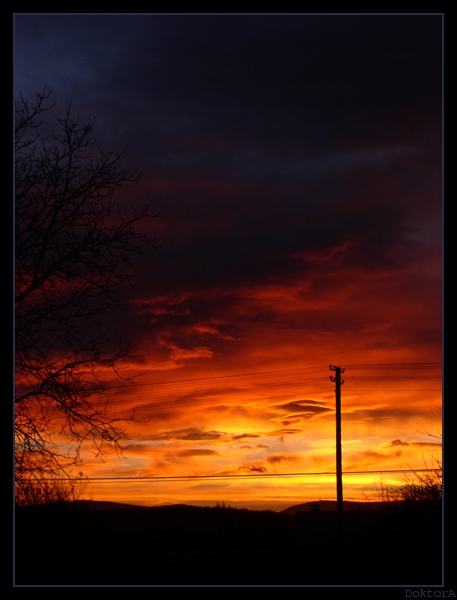 Wschód, dzisiaj około 7:15