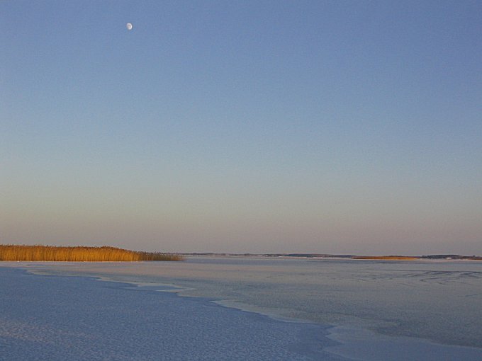 mazury zima