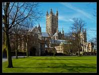 Canterbury cathedral.