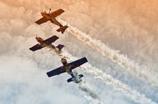 The Flying Bulls Aerobatics Team