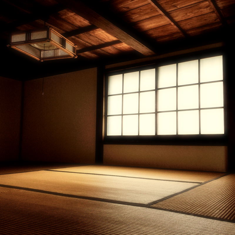 Sypialnia z tatami