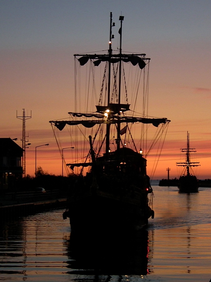 Wieczorny port