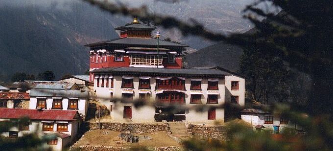 Klasztor w Tengboche, Nepal