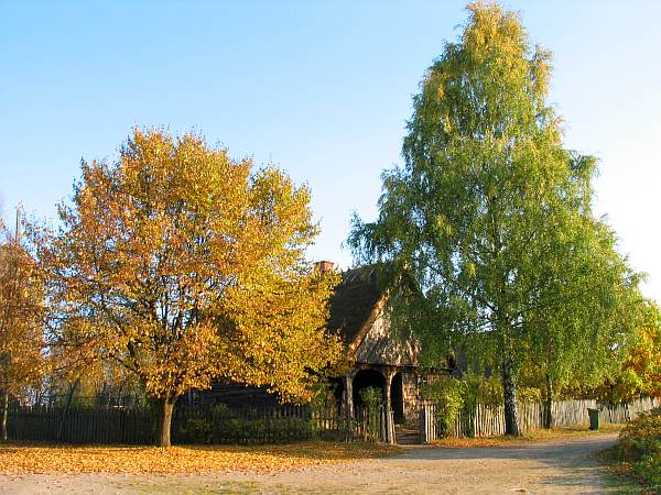 Wdzydze Kaszubskie jesienią