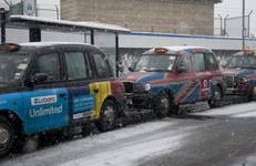 Snowy London