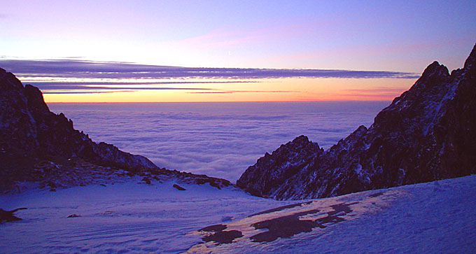 Tatry. Nowy dzień wstaje...