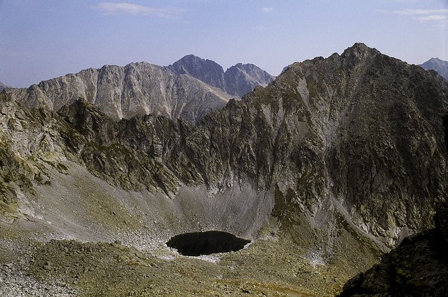 widok z bystrej przełęczy