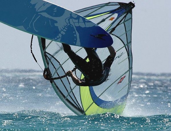 Windsurfing - Spin loop (ostatnia faza)