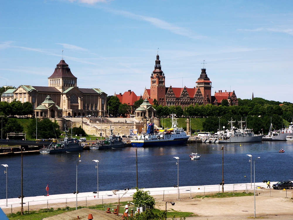 Baltops 17 Szczecin widok na Muzeum Morskie