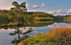 Sunset at Tarn hows