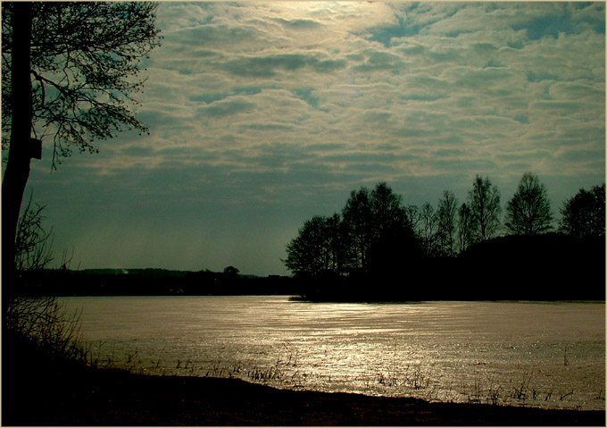 Mazury skute lodem