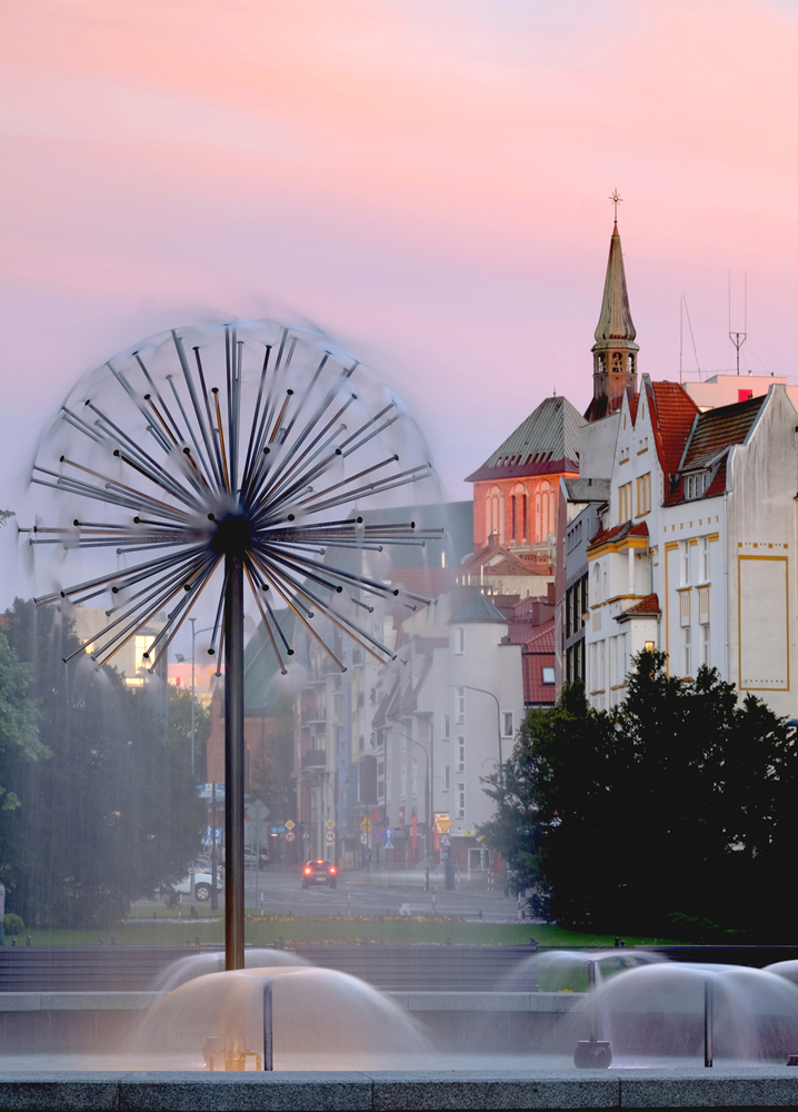 Dmuchawce w Kołobrzegu.