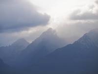 Tatry. Widok ze Starej Łomnicy.