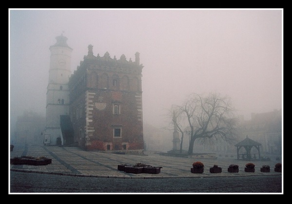 Sandomierz mglisty...