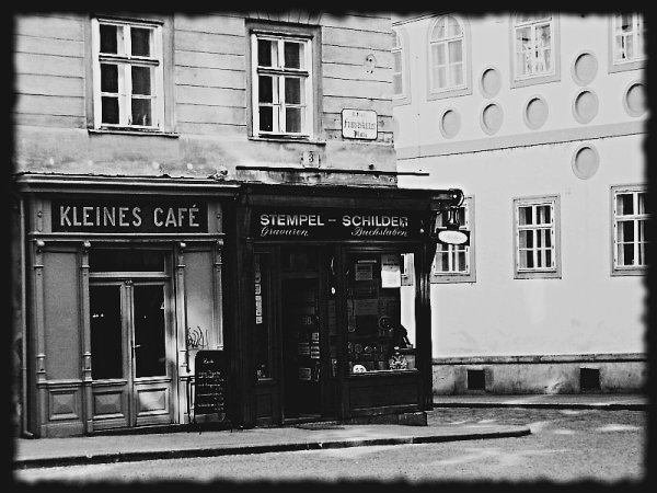 Kleines cafe...