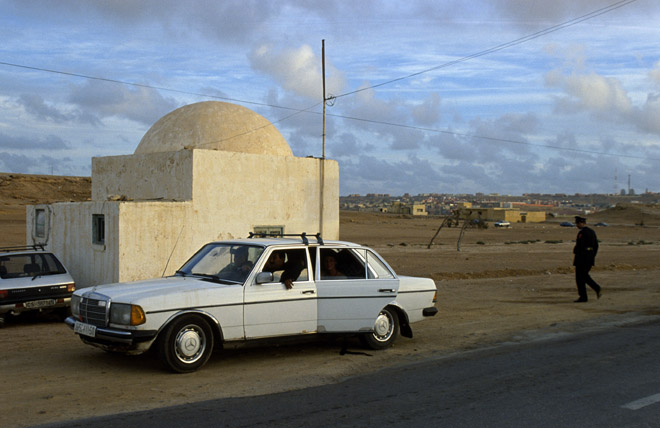 checkpoint za Laayoune