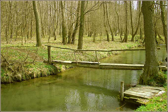 Suchą nogą nad mokrą wodą