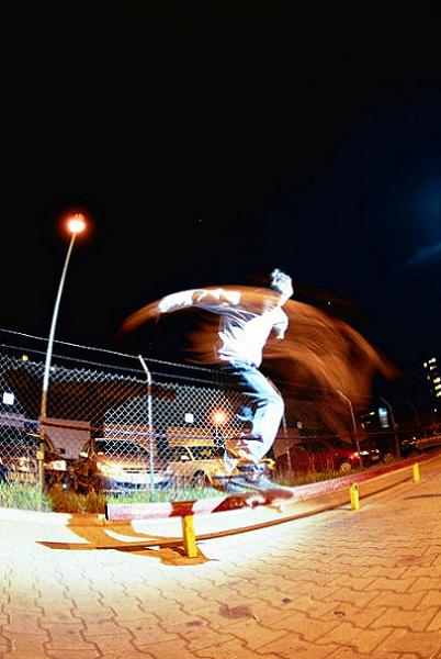 Tomek Bs tailslide night session skatepark  na górce