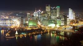 Pittsburgh nocą